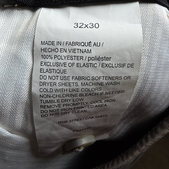 Perry Ellis Pants Mens Size 32x30 Taupe Flex Stretch Non Iron Classic Fit NWT - Picture 9 of 10